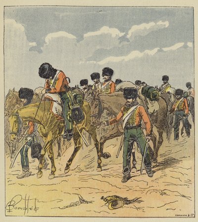 Het leger stak dit gebied met moeite over door after Louis Charles Bombled