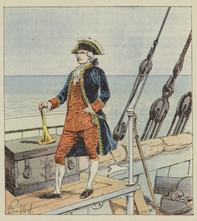 De baljuw van Suffren door after Louis Charles Bombled
