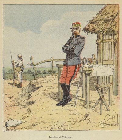 Generaal Metzinger door after Louis Charles Bombled
