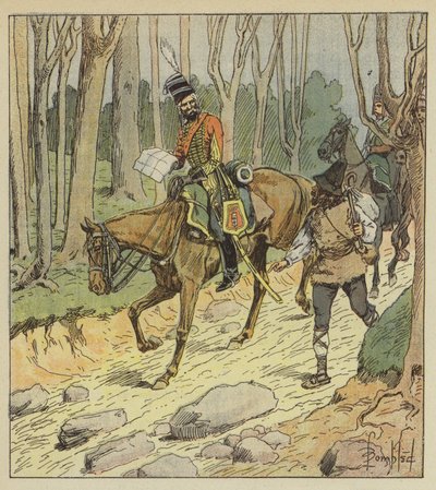 Generaal Stengel was een uitstekende huzarenofficier door after Louis Charles Bombled