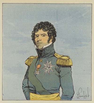 Maarschalk Bernadotte door after Louis Charles Bombled