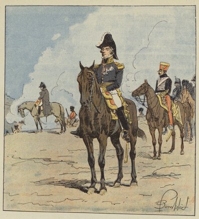 Maarschalk Berthier door after Louis Charles Bombled