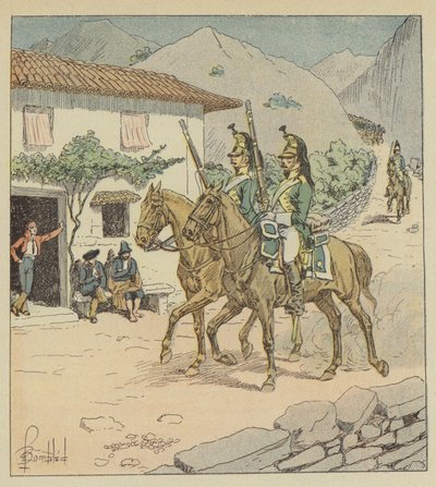 Mijn troepen bevonden zich al in het hart van Spanje door after Louis Charles Bombled