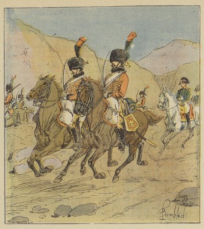 Napoleon verlaat onverwachts Spanje door after Louis Charles Bombled