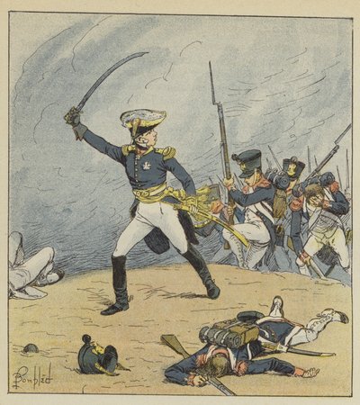 Ze hadden alleen persoonlijke moed door after Louis Charles Bombled