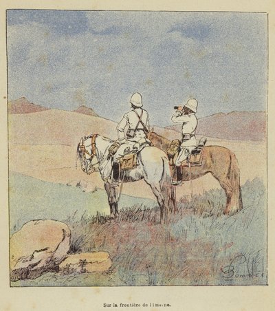 Aan de grens van Imerina door after Louis Charles Bombled