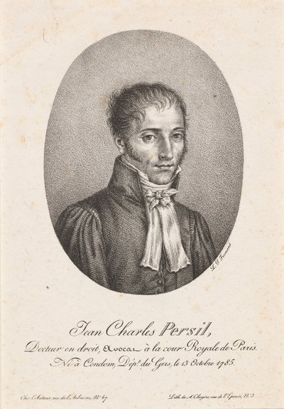 Jean Charles Persil door after Louis Pierre Froment after Honoré Daumier