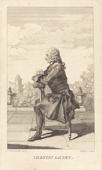 Jean-Baptiste-François Durey de Meinières door after Louis de Carrogis Jean Baptiste Delafosse called Carmontelle