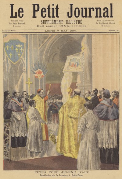 Ceremonie ter ere van Jeanne d