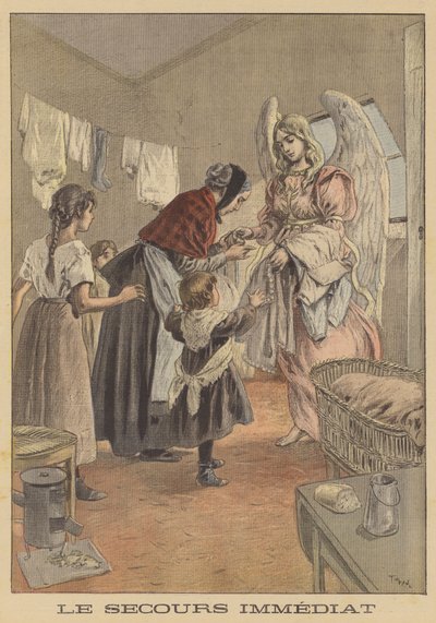 Onmiddellijke Verlichting door after Oswaldo Tofani