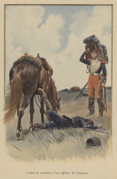 Het was het paard van een Kozakkenofficier door after Paris