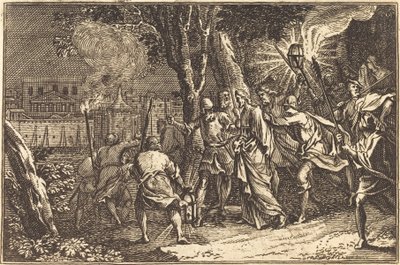 De Arrestatie van Christus door after Sébastien Le Clerc I
