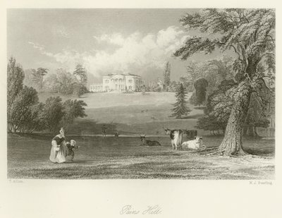 Pains Hill door after Thomas Allom