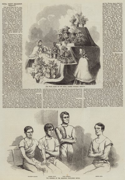 Regatta van het Koninklijk Jacht Eskader door after Thomas Harrington Wilson