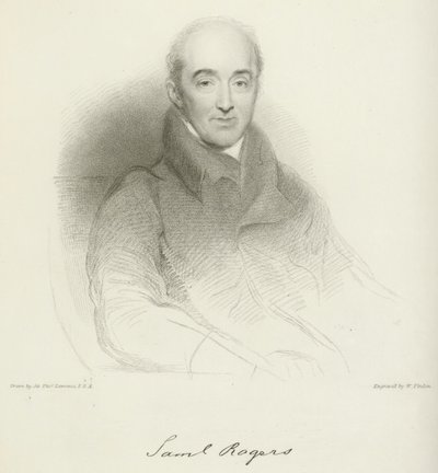 Samuel Rogers door after Thomas Lawrence