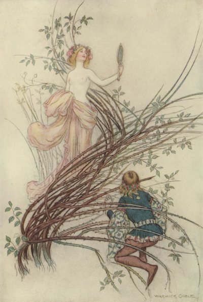 Geoffrey Chaucer, Gedicht door after Warwick Goble