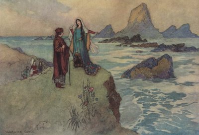 Geoffrey Chaucer, Het Verhaal van de Vrijgezel door after Warwick Goble