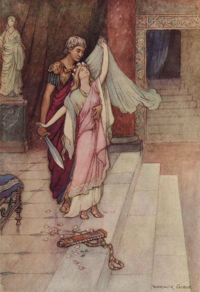Geoffrey Chaucer, Het Verhaal van de Arts door after Warwick Goble