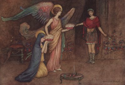 Geoffrey Chaucer, Het Verhaal van de Tweede Non door after Warwick Goble
