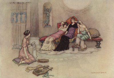 Geoffrey Chaucer, Troilus en Criseyde door after Warwick Goble