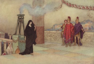 Geoffrey Chaucer, Troilus en Criseyde door after Warwick Goble