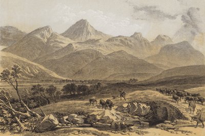 Benmore, Perthshire door after William Leighton Leitch