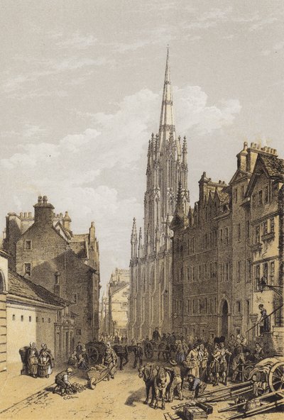 New Assembly Hall, Edinburgh door after William Leighton Leitch