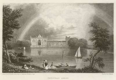 Newstead Abdij door William after Westall