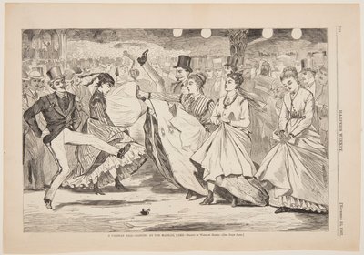 Een Parijse bal – Dansen bij de Mabille, Parijs door after Winslow Homer