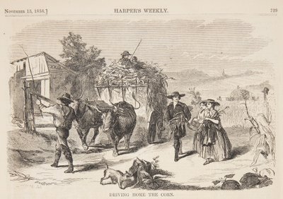 Het Koren naar Huis Rijden door after Winslow Homer
