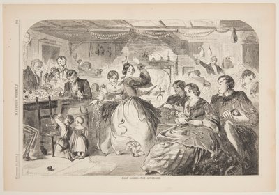 Herfstspelen – De appelbij door after Winslow Homer