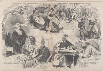 Onze vrouwen en de oorlog door after Winslow Homer