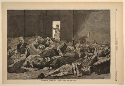 Station-House Logees door after Winslow Homer