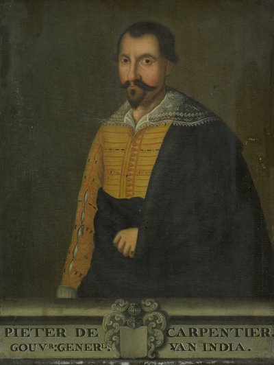 Portret van Pieter de Carpentier, gouverneur-generaal van Nederlands-Indië door anonymous (copy after)