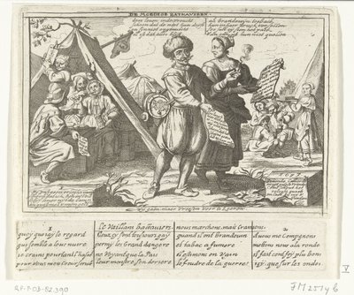 De moedige Batavieren, 1673 door anonymous (possibly)