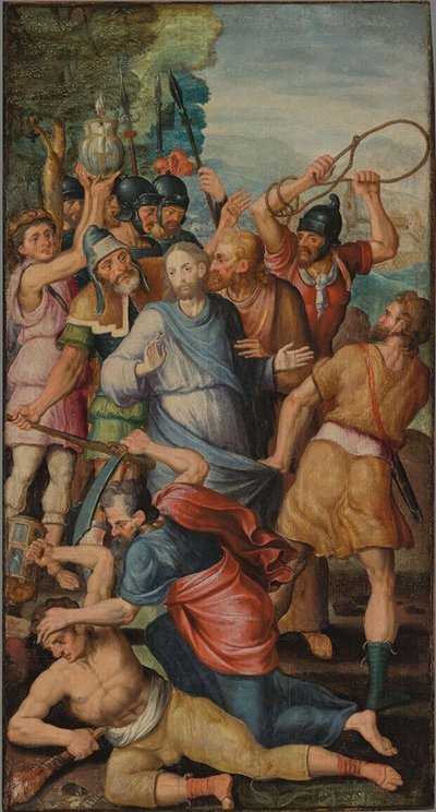 Dutch: De gevangenneming van Christus The Betrayal of Christ door anonymous 