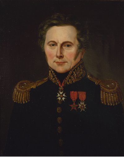 Frans: Portret van generaal Louis Hugo (1777-1843) door anonymous 