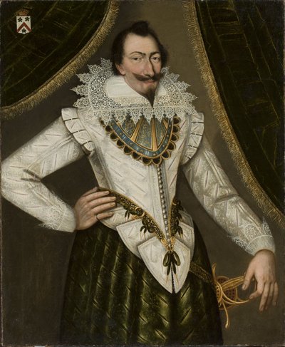 Portret van Nicolas de Droullin door anonymous 