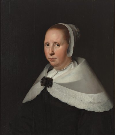 Portret van een 42-jarige vrouw door anonymous 