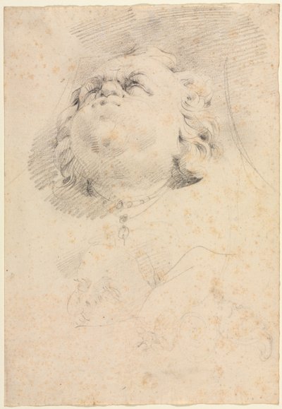 Schets van hoofden na Giambologna