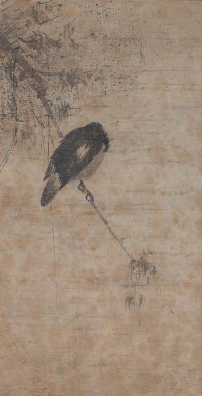 Wilg en Ekster door attributed to Fachang Muqi