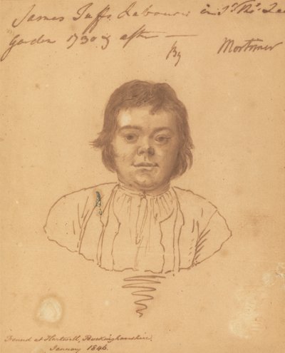 Portret van James Tuffs door attributed to John Hamilton Mortimer