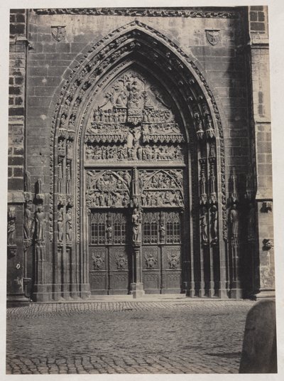 Ingang, St. Lorenz-kathedraal, Neurenberg door attributed to Schrag
