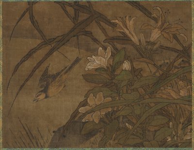 Vogels en Bloemen door attributed to Sesshū Tōyō