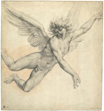 Een engel in de lucht door called Cavaliere d