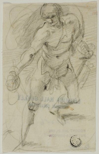 David met het hoofd van Goliath door called Cavaliere d