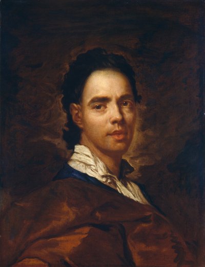 Portret van een jonge man door called Fra Vittore or Fra Galgario Giuseppe Ghislandi