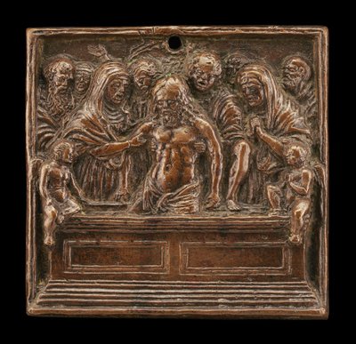 De Graflegging door called Riccio Andrea Briosco