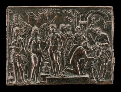 De triomf van een held door called Riccio Andrea Briosco