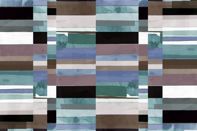Abstracte kleurblokken door cartissi